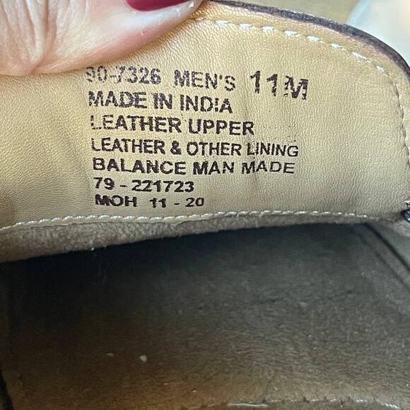 Dockers Men's Sinclair Leather Loafer Brown Size 11 - Picture 10 of 10